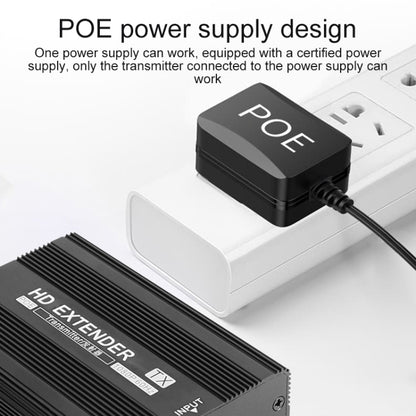 Measy ET1820 HDMI Extender Transmitter and Receiver Converter, POE Single Power Supply, Transmission Distance: 200m(EU Plug) - Amplifier by Measy | Online Shopping South Africa | PMC Jewellery | Buy Now Pay Later Mobicred