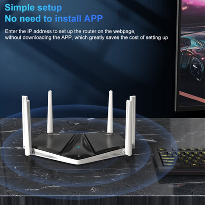 Wireless Routers, COMFAST CF-WR633AX 1800Mbps WiFi6 Dual Band Gigabit Router - Wireless Routers by COMFAST | Online Shopping South Africa | PMC Jewellery | Buy Now Pay Later Mobicred