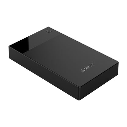 ORICO 3599U3 2.5 / 3.5 inch Portable USB3.0 Hard-Drive Enclosure, US Plug (Black) - HDD Enclosure by ORICO | Online Shopping South Africa | PMC Jewellery | Buy Now Pay Later Mobicred