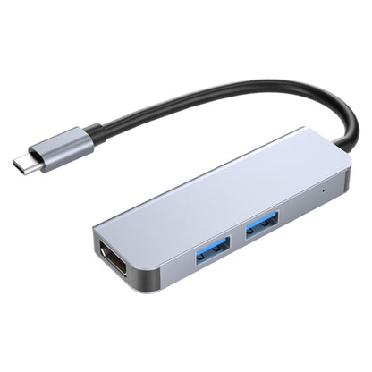 2011N 3 In 1 USB 3.0 x2 + HDMI Multi-function Type-C / USB-C HUB Docking Station - USB HUB by PMC Jewellery | Online Shopping South Africa | PMC Jewellery | Buy Now Pay Later Mobicred