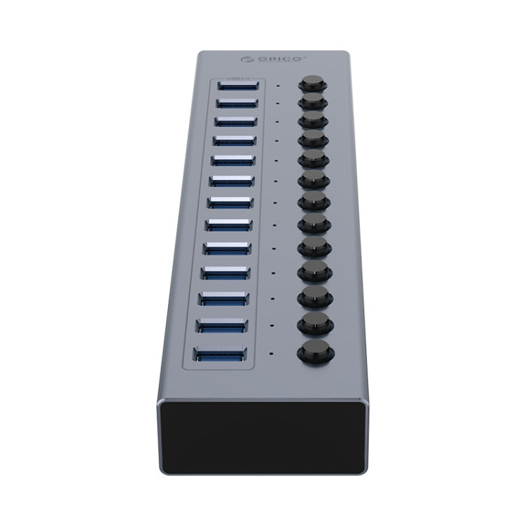 ORICO BT2U3-13AB-GY-BP Multi-Ports Individual Switches HUB, AU Plug - USB 3.0 HUB by ORICO | Online Shopping South Africa | PMC Jewellery | Buy Now Pay Later Mobicred