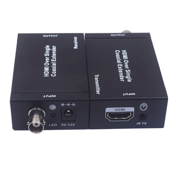 NK-C100IR 1080P HDMI Over Single Coaxial Extender Transmitter + Receiver with IR Coaxial Cable, Signal Range up to 100m (US Plug) - Amplifier by PMC Jewellery | Online Shopping South Africa | PMC Jewellery | Buy Now Pay Later Mobicred