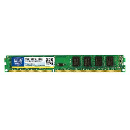 XIEDE X031 DDR3 1333MHz 4GB 1.5V General Full Compatibility Memory RAM Module for Desktop PC - RAMs by XIEDE | Online Shopping South Africa | PMC Jewellery | Buy Now Pay Later Mobicred