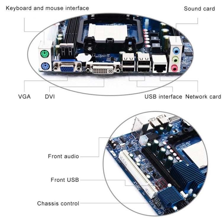 Computer Motherboard A78 DDR3 Memory Motherboard Support AM3 938 Dual-core Quad-core - Motherboard by PMC Jewellery | Online Shopping South Africa | PMC Jewellery | Buy Now Pay Later Mobicred