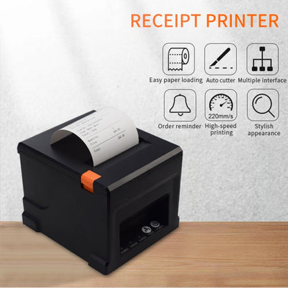 ZJ-8360-L USB Bluetooth Wireless Auto-cutter 80mm Thermal Receipt Printer(US Plug) - Printer by PMC Jewellery | Online Shopping South Africa | PMC Jewellery | Buy Now Pay Later Mobicred