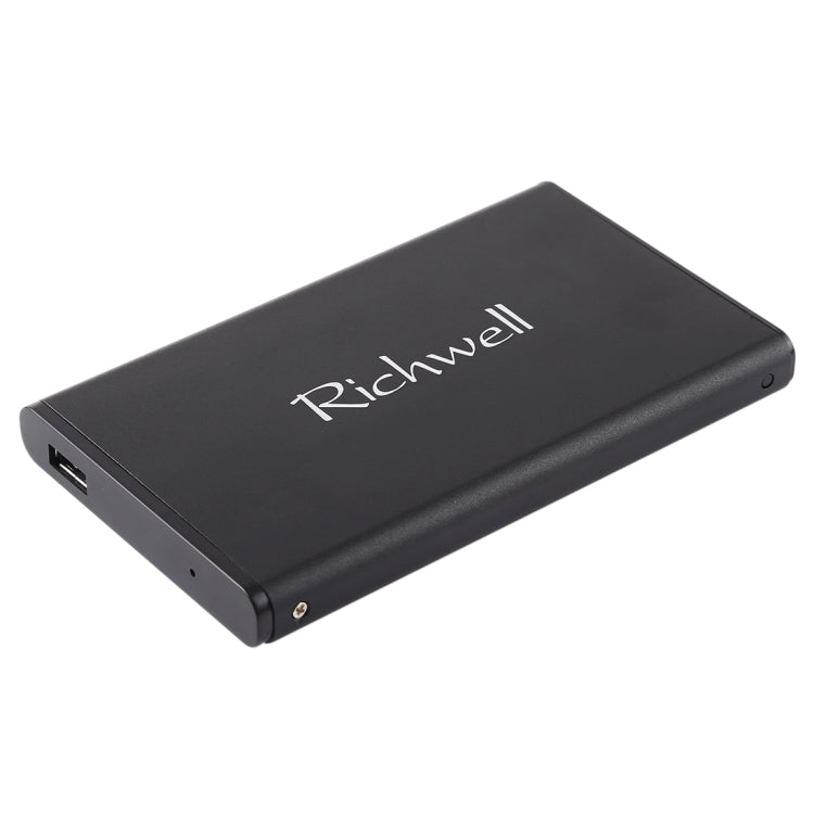 Richwell SATA R2-SATA-160GB 160GB 2.5 inch USB3.0 Super Speed Interface Mobile Hard Disk Drive(Black) - External Hard Drives by Richwell | Online Shopping South Africa | PMC Jewellery | Buy Now Pay Later Mobicred