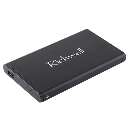 Richwell SATA R2-SATA-250GB 250GB 2.5 inch USB3.0 Super Speed Interface Mobile Hard Disk Drive(Black) - External Hard Drives by Richwell | Online Shopping South Africa | PMC Jewellery | Buy Now Pay Later Mobicred