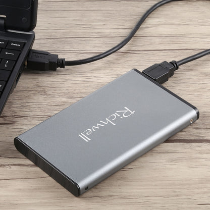 Richwell SATA R2-SATA-320GB 320GB 2.5 inch USB3.0 Super Speed Interface Mobile Hard Disk Drive(Grey) - External Hard Drives by Richwell | Online Shopping South Africa | PMC Jewellery | Buy Now Pay Later Mobicred