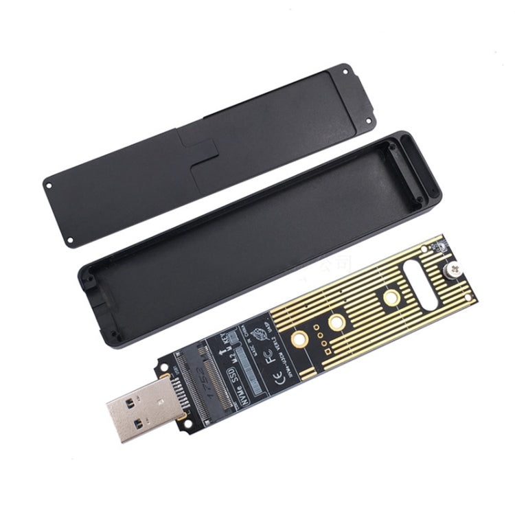 MSA7780 M.2 NVME PCI-E SSD to USB 3.1 Type-A Plug-in HDD Enclosure - HDD Enclosure by PMC Jewellery | Online Shopping South Africa | PMC Jewellery | Buy Now Pay Later Mobicred