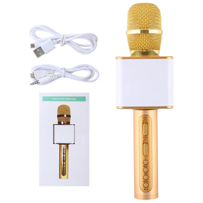 SDRD SD-08 Double Speakers High Sound Quality Handheld KTV Karaoke Recording Bluetooth Wireless Condenser Microphone(Gold) - Microphone by PMC Jewellery | Online Shopping South Africa | PMC Jewellery | Buy Now Pay Later Mobicred