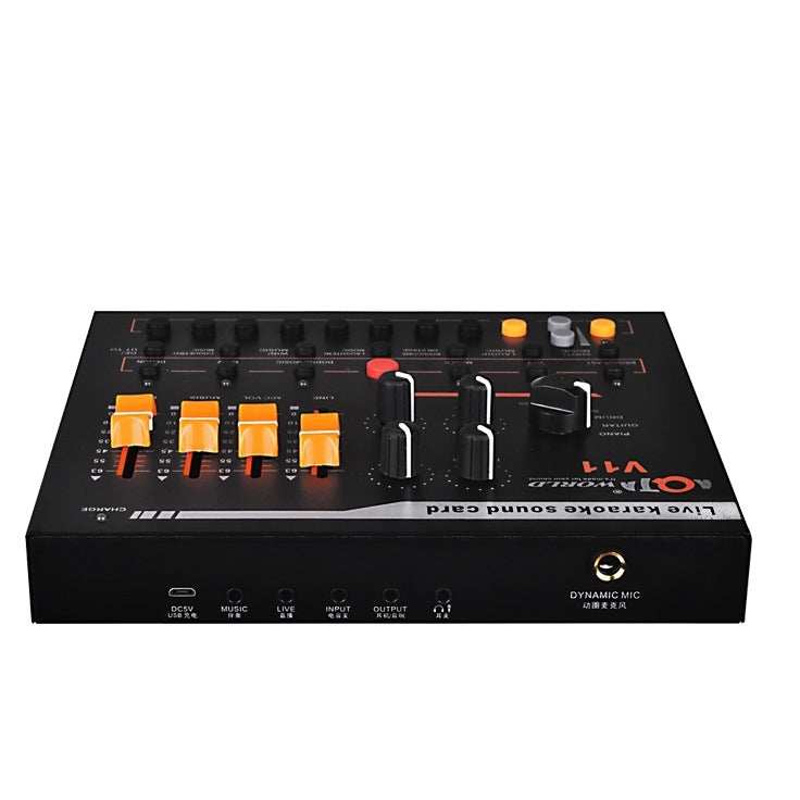 V11 Live Broadcasting Equipment Webcast Entertainment Streamer Music Synthesizer Tuning Sound Card - Microphone by PMC Jewellery | Online Shopping South Africa | PMC Jewellery | Buy Now Pay Later Mobicred