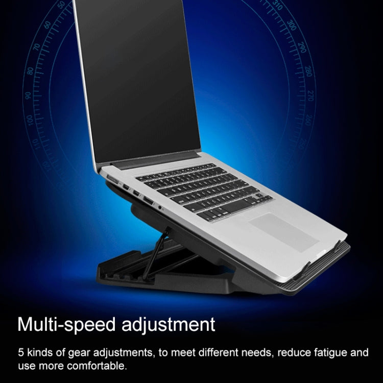 ICE COOREL Notebook Computer Base Silent Six-fan Cooling Holder Heat Sink, Style: Ordinary - Laptop Stand by PMC Jewellery | Online Shopping South Africa | PMC Jewellery | Buy Now Pay Later Mobicred