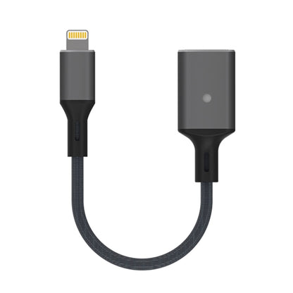 8 Pin to USB OTG Adapter Cable, Suitable for Systems Above IOS 13 (Grey) - Converter & Adapter by PMC Jewellery | Online Shopping South Africa | PMC Jewellery | Buy Now Pay Later Mobicred