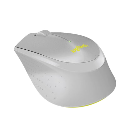 Logitech M330 Wireless Optical Mute Mouse with Micro USB Receiver (Grey) - Wireless Mice by Logitech | Online Shopping South Africa | PMC Jewellery | Buy Now Pay Later Mobicred