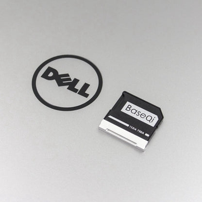 BASEQI Hidden Aluminum Alloy High Speed SD Card Case for Dell Precision M5510 Laptop - Card Case by PMC Jewellery | Online Shopping South Africa | PMC Jewellery | Buy Now Pay Later Mobicred