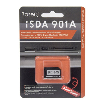 BASEQI Hidden Aluminum Alloy SD Card Case for Lenovo IdeaPad 710S Plus Laptop - Card Case by PMC Jewellery | Online Shopping South Africa | PMC Jewellery | Buy Now Pay Later Mobicred