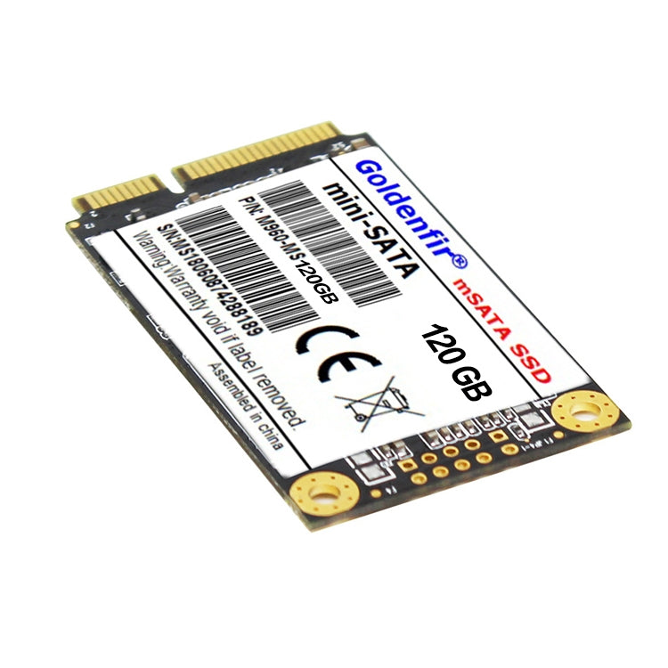 Goldenfir 1.8 inch Mini SATA Solid State Drive, Flash Architecture: TLC, Capacity: 120GB - External Solid State Drives by Goldenfir | Online Shopping South Africa | PMC Jewellery | Buy Now Pay Later Mobicred