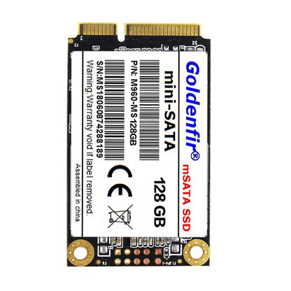 Goldenfir 1.8 inch Mini SATA Solid State Drive, Flash Architecture: TLC, Capacity: 128GB - External Solid State Drives by Goldenfir | Online Shopping South Africa | PMC Jewellery | Buy Now Pay Later Mobicred