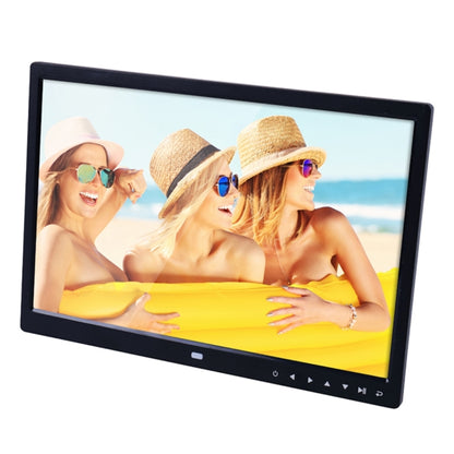 15.0 inch LED Display Digital Photo Frame with Holder / Remote Control, Allwinner, Support USB / SD Card Input / OTG(Black) - 11-15 inch by PMC Jewellery | Online Shopping South Africa | PMC Jewellery | Buy Now Pay Later Mobicred