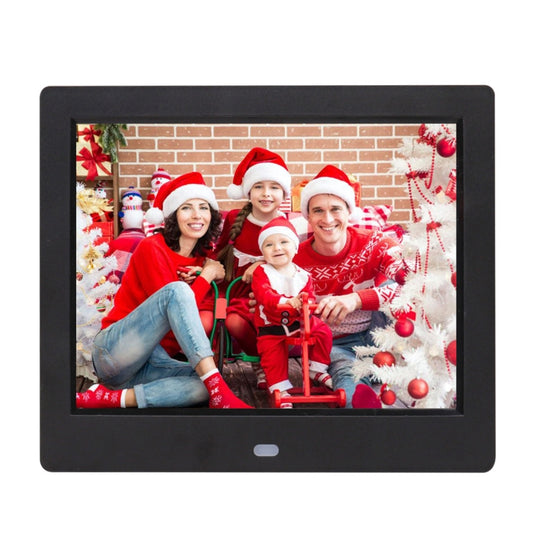 AC 100-240V 8 inch TFT Screen Digital Photo Frame with Holder & Remote Control, Support USB / SD Card Input (Black) - 11 inch Below by PMC Jewellery | Online Shopping South Africa | PMC Jewellery | Buy Now Pay Later Mobicred