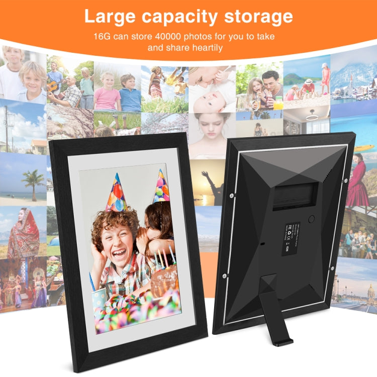 G100 10.1 inch LCD Screen WIFI Cloud Album Digital Photo Frame Electronic Photo Album with Touch Rotating Screen & Video Push (EU Plug) - 11 inch Below by PMC Jewellery | Online Shopping South Africa | PMC Jewellery | Buy Now Pay Later Mobicred