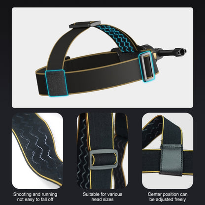 PULUZ Magnetic Quick-release Head Strap Harness Belt (Black) - Head Belt by PULUZ | Online Shopping South Africa | PMC Jewellery | Buy Now Pay Later Mobicred