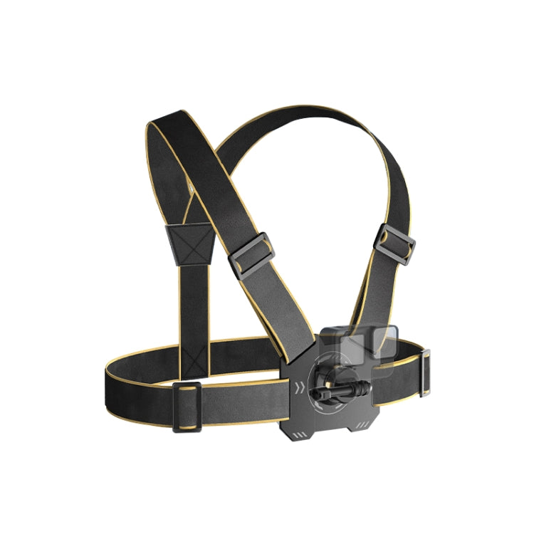 PULUZ Magnetic Quick-release Chest Strap Harness Belt (Black) - Chest Belt by PULUZ | Online Shopping South Africa | PMC Jewellery | Buy Now Pay Later Mobicred