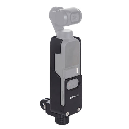 PULUZ Housing Shell CNC Aluminum Alloy Protective Cover for DJI OSMO Pocket(Black) - Mount & Holder by PULUZ | Online Shopping South Africa | PMC Jewellery | Buy Now Pay Later Mobicred