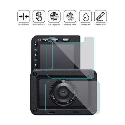 PULUZ  Front Lens and Back LCD Display Flexible Anti-fingerprint AF HD Film for Sony RX0 II / RX0 - Protective Film by PULUZ | Online Shopping South Africa | PMC Jewellery | Buy Now Pay Later Mobicred
