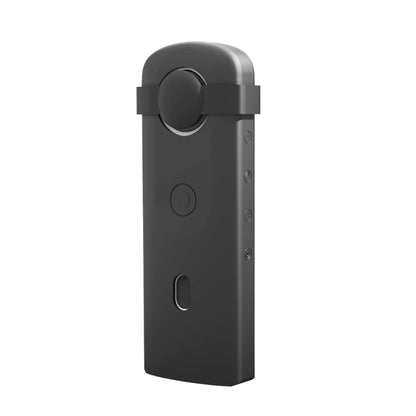 PULUZ Silicone Protective Case with Lens Cover for Ricoh Theta SC2 360 Panoramic Camera(Black) - Silicone Cases by PULUZ | Online Shopping South Africa | PMC Jewellery | Buy Now Pay Later Mobicred