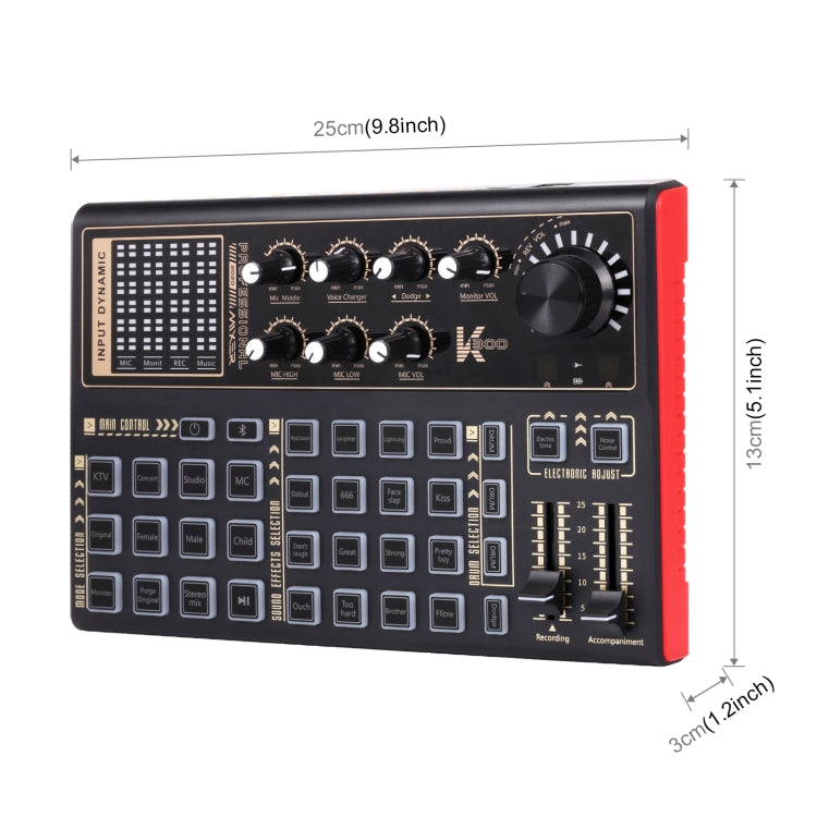 PULUZ Phantom Power OTG Lossless Live Sound Card Recording Sound Mixer, English Version(Black) - Live Sound Effects Processors by PULUZ | Online Shopping South Africa | PMC Jewellery | Buy Now Pay Later Mobicred