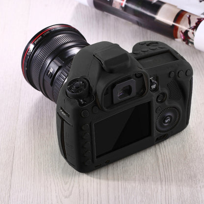 PULUZ Soft Silicone Protective Case for Canon EOS 5D Mark III / 5D3(Black) - Protective Case by PULUZ | Online Shopping South Africa | PMC Jewellery | Buy Now Pay Later Mobicred
