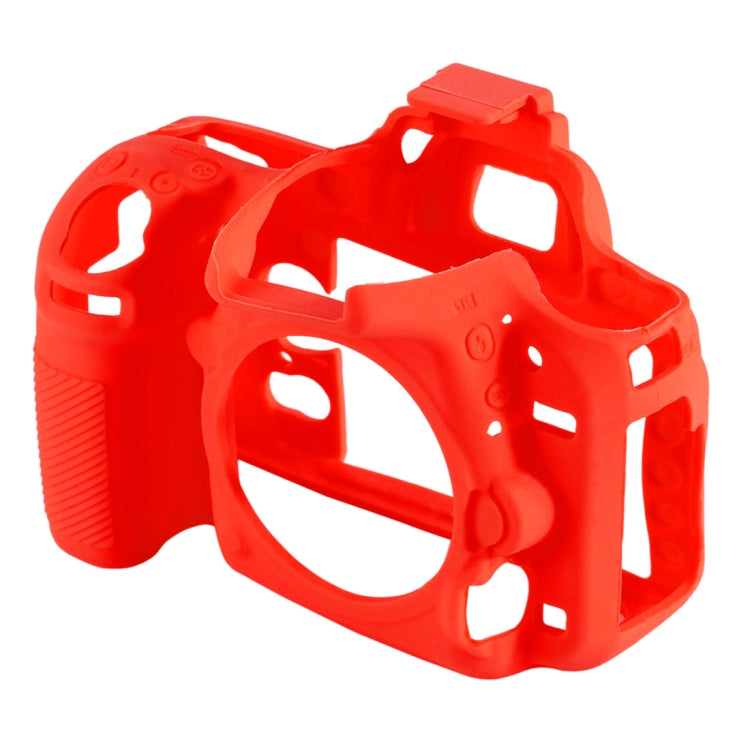 PULUZ Soft Silicone Protective Case for Nikon D750(Red) - Protective Case by PULUZ | Online Shopping South Africa | PMC Jewellery | Buy Now Pay Later Mobicred