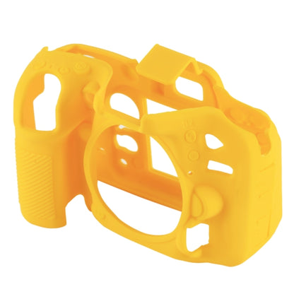 PULUZ Soft Silicone Protective Case for Nikon D7200 /D7100(Yellow) - Protective Case by PULUZ | Online Shopping South Africa | PMC Jewellery | Buy Now Pay Later Mobicred