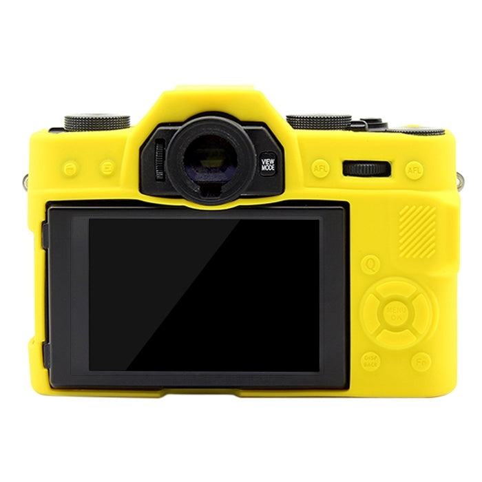 PULUZ Soft Silicone Protective Case for FUJIFILM X-T20(Yellow) - Protective Case by PULUZ | Online Shopping South Africa | PMC Jewellery | Buy Now Pay Later Mobicred