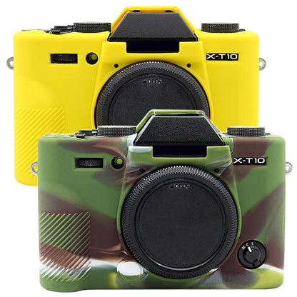 PULUZ Soft Silicone Protective Case for FUJIFILM X-T20(Yellow) - Protective Case by PULUZ | Online Shopping South Africa | PMC Jewellery | Buy Now Pay Later Mobicred