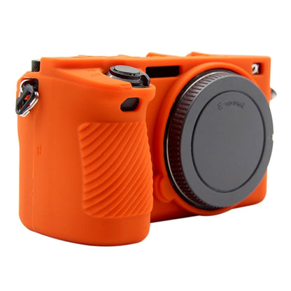 PULUZ Soft Silicone Protective Case for Sony ILCE-6500(Orange) - Protective Case by PULUZ | Online Shopping South Africa | PMC Jewellery | Buy Now Pay Later Mobicred