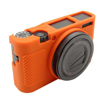 PULUZ Soft Silicone Protective Case for Sony RX100 III / IV / V(Orange) - Protective Case by PULUZ | Online Shopping South Africa | PMC Jewellery | Buy Now Pay Later Mobicred