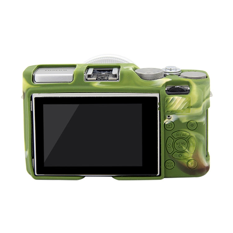 PULUZ Soft Silicone Protective Case for FUJIFILM X-A3 / X-A10(Camouflage) - Protective Case by PULUZ | Online Shopping South Africa | PMC Jewellery | Buy Now Pay Later Mobicred