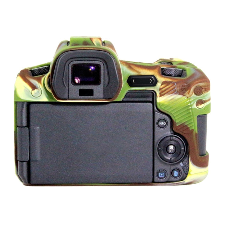 PULUZ Soft Silicone Protective Case for Canon EOS R(Camouflage) - Protective Case by PULUZ | Online Shopping South Africa | PMC Jewellery | Buy Now Pay Later Mobicred