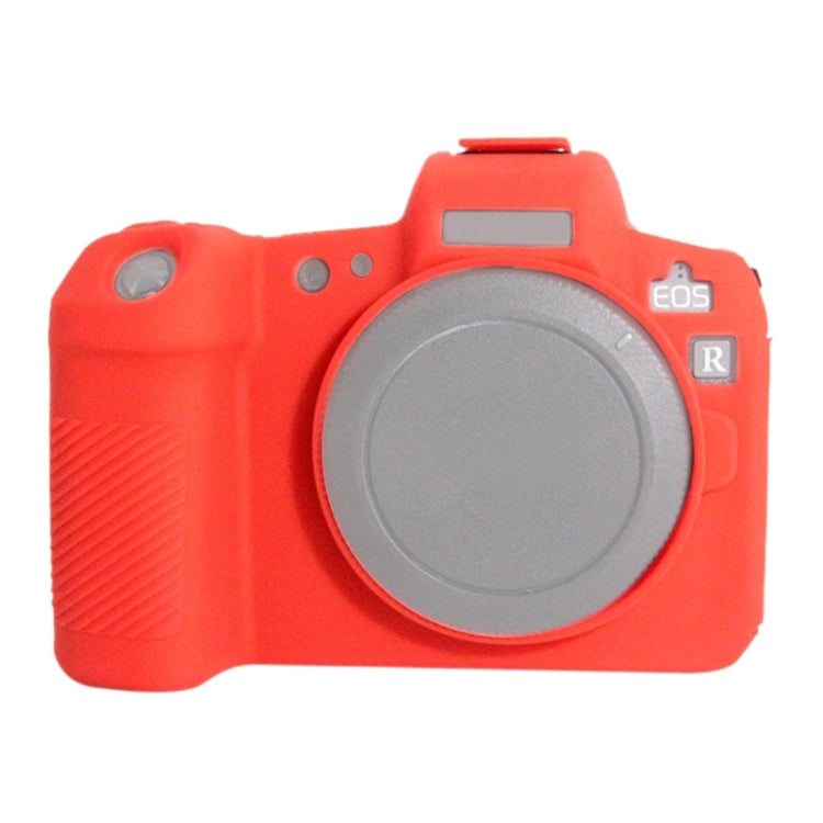 PULUZ Soft Silicone Protective Case for Canon EOS R(Red) - Protective Case by PULUZ | Online Shopping South Africa | PMC Jewellery | Buy Now Pay Later Mobicred