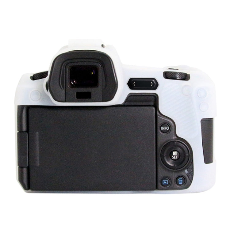 PULUZ Soft Silicone Protective Case for Canon EOS R(White) - Protective Case by PULUZ | Online Shopping South Africa | PMC Jewellery | Buy Now Pay Later Mobicred