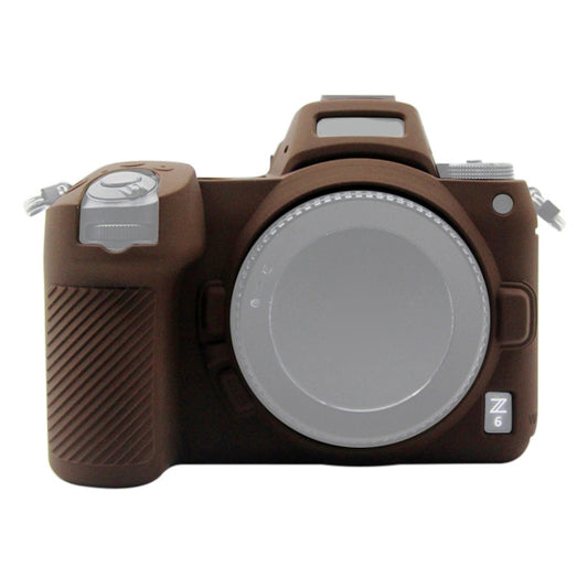 PULUZ Soft Silicone Protective Case for Nikon Z6 / Z7(Coffee) - Protective Case by PULUZ | Online Shopping South Africa | PMC Jewellery | Buy Now Pay Later Mobicred