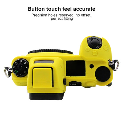 PULUZ Soft Silicone Protective Case for Nikon Z6 / Z7(Yellow) - Protective Case by PULUZ | Online Shopping South Africa | PMC Jewellery | Buy Now Pay Later Mobicred