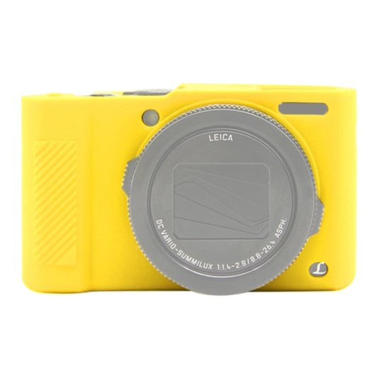 PULUZ Soft Silicone Protective Case for Panasonic Lumix  LX10(Yellow) - Protective Case by PULUZ | Online Shopping South Africa | PMC Jewellery | Buy Now Pay Later Mobicred