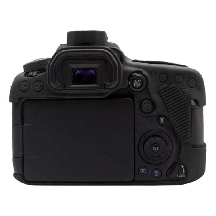 PULUZ Soft Silicone Protective Case for Canon EOS 90D(Black) - Protective Case by PULUZ | Online Shopping South Africa | PMC Jewellery | Buy Now Pay Later Mobicred