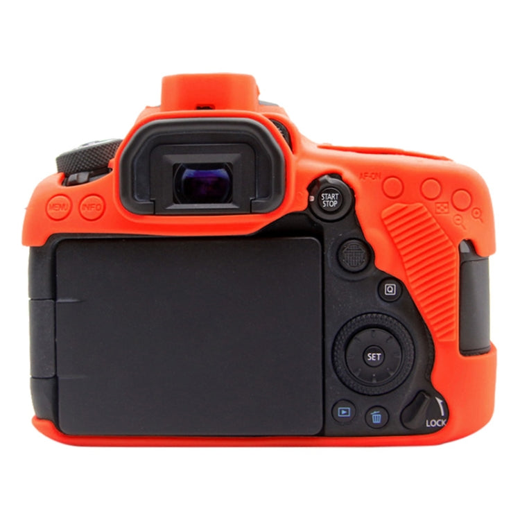 PULUZ Soft Silicone Protective Case for Canon EOS 90D(Red) - Protective Case by PULUZ | Online Shopping South Africa | PMC Jewellery | Buy Now Pay Later Mobicred