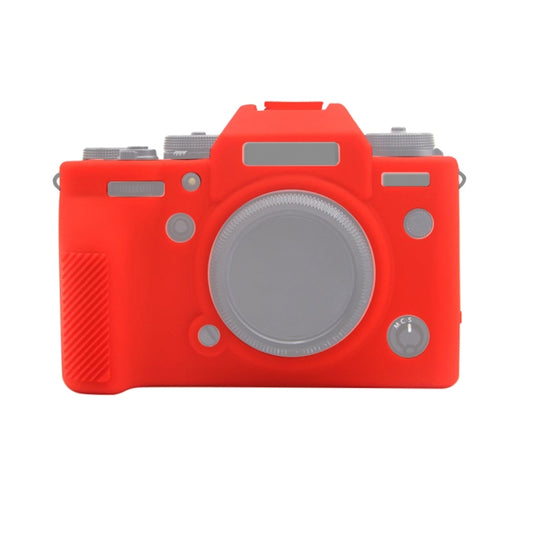 PULUZ Soft Silicone Protective Case for Fujifilm X-T4(Red) - Protective Case by PULUZ | Online Shopping South Africa | PMC Jewellery | Buy Now Pay Later Mobicred