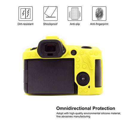 PULUZ Soft Silicone Protective Case for Canon EOS R5(Yellow) - Protective Case by PULUZ | Online Shopping South Africa | PMC Jewellery | Buy Now Pay Later Mobicred