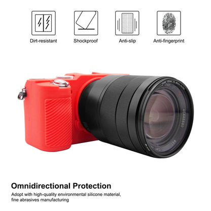 PULUZ Soft Silicone Protective Case for Sony A7C / ILCE-7C(Red) - Protective Case by PULUZ | Online Shopping South Africa | PMC Jewellery | Buy Now Pay Later Mobicred